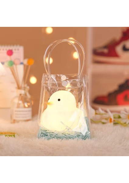 Sevimli Evcil Hayvan Gece Lambası Yatak Başı Süsleri LED Bebek Uyku Sıcak Renk Gece Lambası (Yurt Dışından)