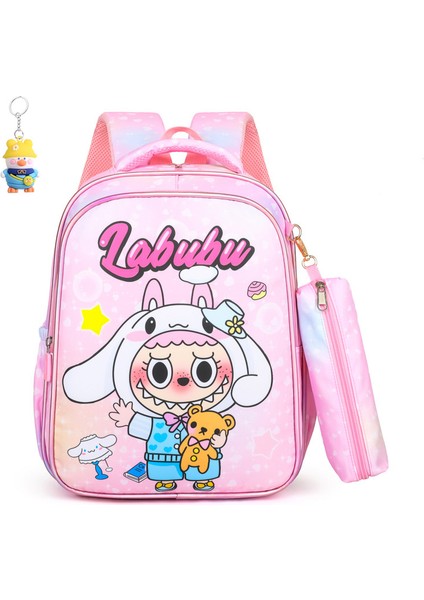 14 Inçocuk Okulçantası Karikatür Sevimli Erkek ve Kadın Sırtçantası Anaokulu Sırtçantası Ilkokul Okul (Yurt Dışından)