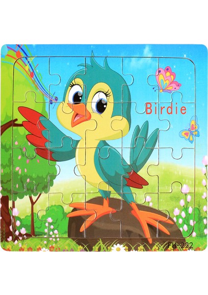 Yeni 20 Parça Ahşap 3D Yapboz Karikatür Hayvan Araç Bulmacalar Montessori Çocuk Eğitici Oyuncaklar Bebek Için 1 2 3 Yaşında (Yurt Dışından)
