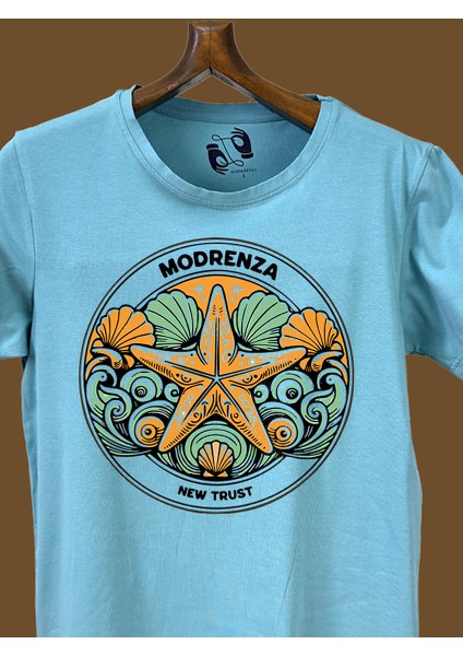 Regular Bisiklet Yaka Baskılı T-Shirt modelleri