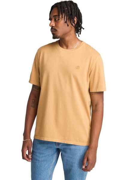 Dunstan Rıver Garment Dye Short Sleeve T Erkek Tişört TB0A5YAYEH31