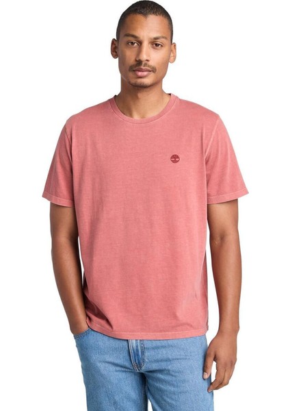 Dunstan Rıver Garment Dye Short Sleeve T Erkek Tişört TB0A5YAYEOD1