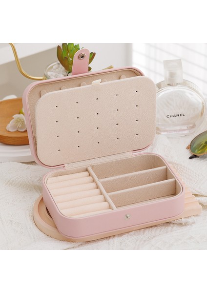 Kolye Yüzük Küpe Mücevher Saklama Kutusu (Yurt Dışından)