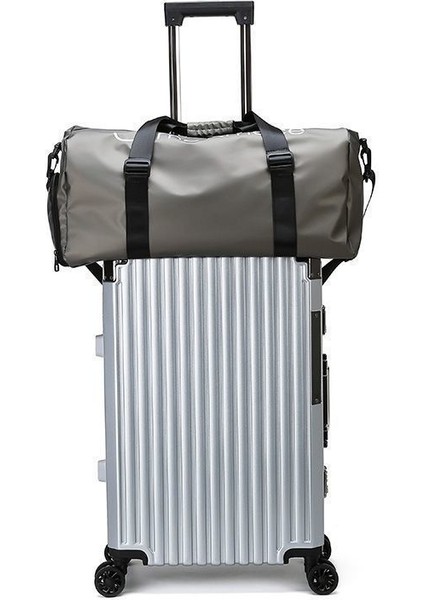 Seyahat Fitness Bağımsız Ayakkabı Deposu Kuru ve Islak Ayırma Tek Omuz Spor Çanta (Yurt Dışından) fiyatları