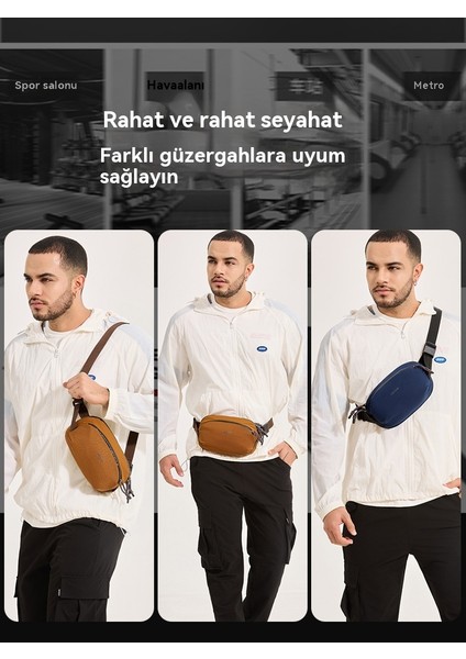 Erkek Kişilik Spor Banliyö Tek Omuz Çapraz Çantası (Yurt Dışından)