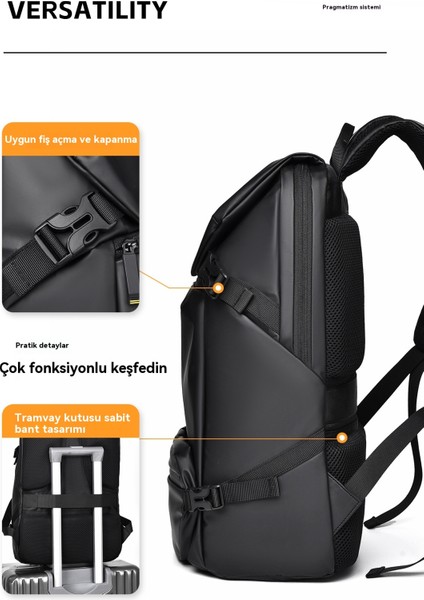 Erkek Omuz Büyük Kapasiteli Iş Banliyö Bilgisayar Çantası (Yurt Dışından) fırsatları