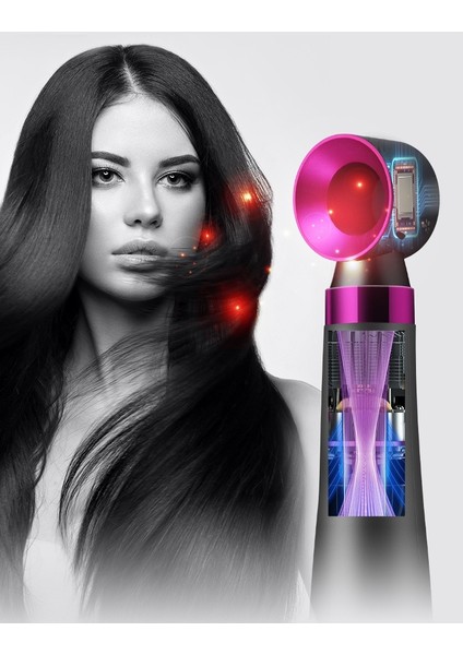 Üçü Bir Arada Islak ve Kuru Taraklı Düz Saç Saç Kurutma Makinesi (Yurt Dışından) modelleri