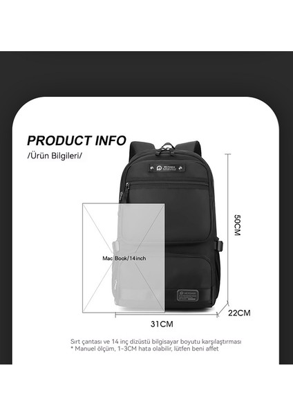 Erkek Günlük Omuz Banliyö Dizüstü Çantası (Yurt Dışından) indirimleri