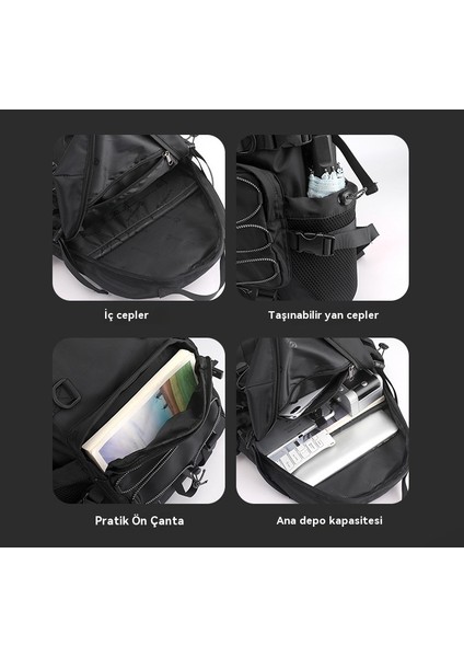 Trend Omuz Modası Kişilik Seyahat Sırt Çantası Büyük Kapasiteli Kore Sürümü (Yurt Dışından) fiyatları