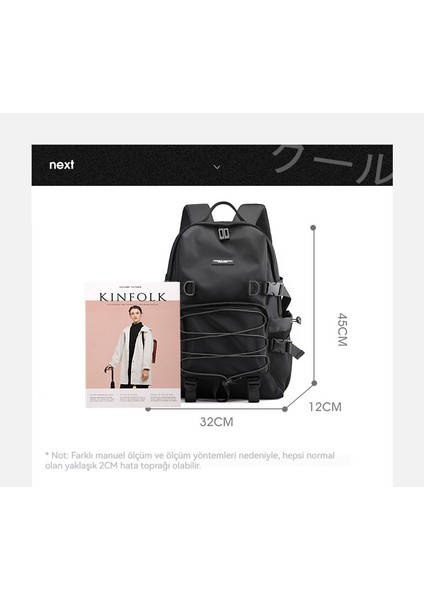 Trend Omuz Modası Kişilik Seyahat Sırt Çantası Büyük Kapasiteli Kore Sürümü (Yurt Dışından) indirimleri