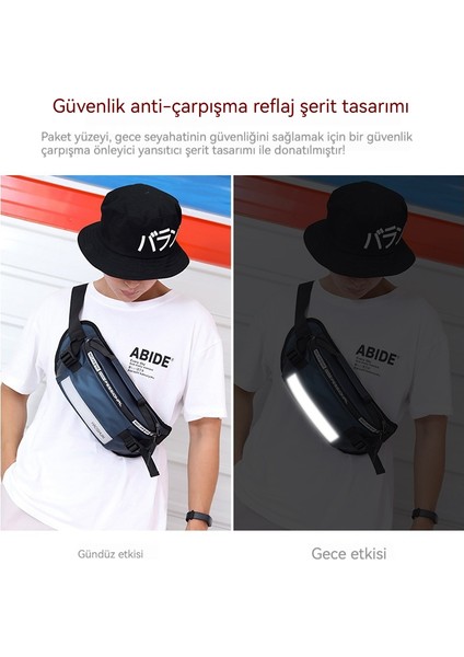 Erkek Moda Dış Mekan Sarf Çantası (Yurt Dışından)