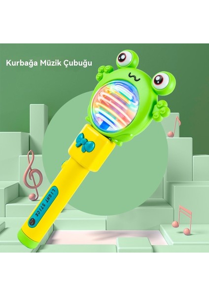Çocuklar Kurbağa Yumuşak Tutkal Kulak Tavşan Müzik Sopa Eğitici Oyuncak (Yurt Dışından) fiyatları
