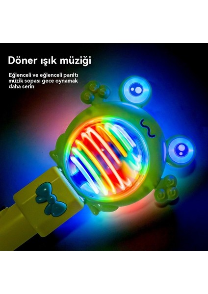 Çocuklar Kurbağa Yumuşak Tutkal Kulak Tavşan Müzik Sopa Eğitici Oyuncak (Yurt Dışından) modelleri