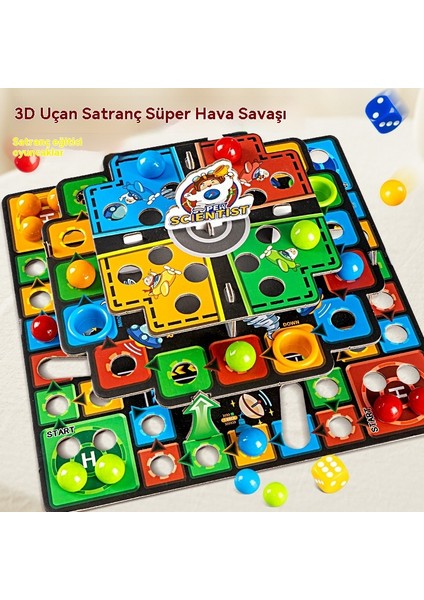 Ilkokul Öğrencisi Masa Oyunu 3D Uçan Satranç Eğitici Oyuncak (Yurt Dışından) fırsatları