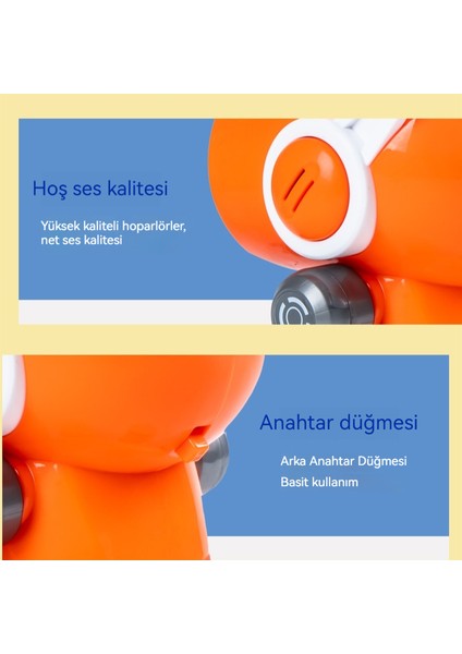 Altı Pençeli Akıllı Robot Işık Ses Efektleri Çocuklar Için Eğitici Oyuncaklar (Yurt Dışından) fiyatları