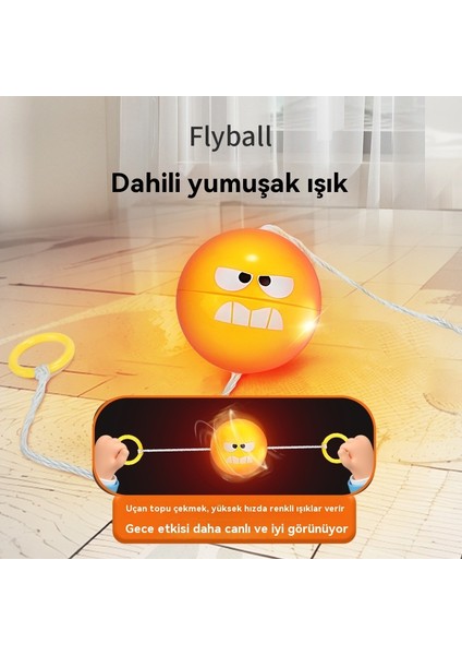 Çizgi Film Flaş Tel Çekme Volan Işık Çekme Düdüğü Uçan Top Eğitici Oyuncak (Yurt Dışından) modelleri