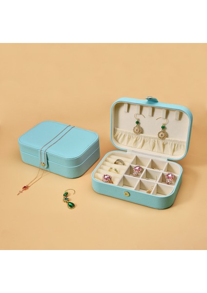 Kolye Yüzük Küpe Mücevher Saklama Kutusu (Yurt Dışından)