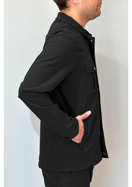 Erkek Modern Fermuarlı Üst 24720 Siyah modelleri