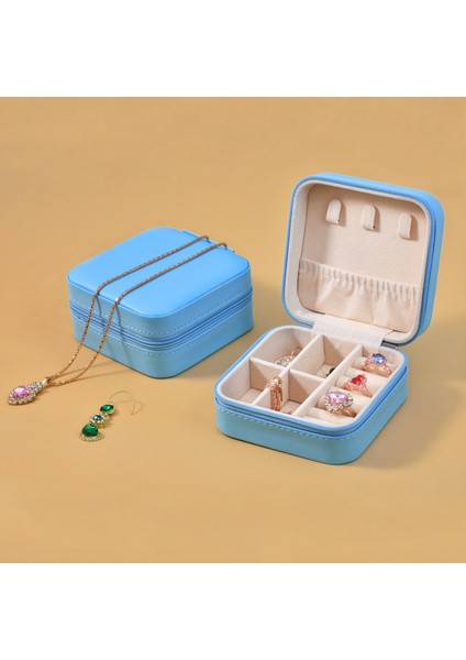 Kolye Yüzük Küpe Mücevher Saklama Kutusu (Yurt Dışından)