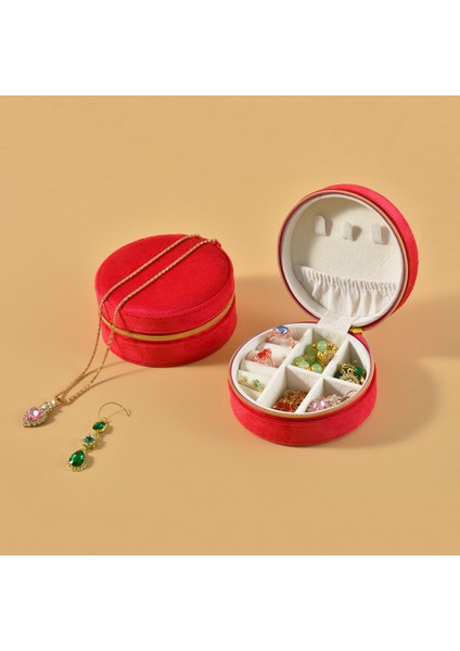 Kolye Yüzük Küpe Mücevher Saklama Kutusu (Yurt Dışından)