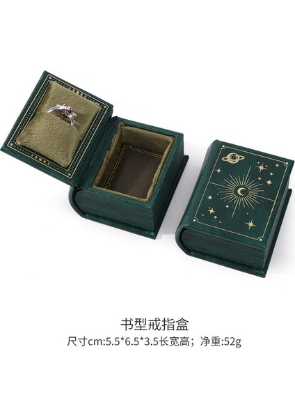 Kolye Yüzük Küpe Mücevher Saklama Kutusu (Yurt Dışından)