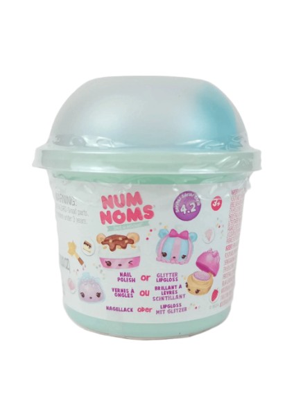 Numnoms Lipgloss Damga Kokusu Çok Lezzetli Kar Konileri Snackables Kör Kutu Bebek Hediyeleri Oyuncak Model Anime Figürleri Süsleri Toplayın Renk: Rastgele 1 Adet-C (Yurt Dışından)