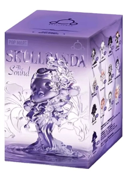 Anime Figürleri Pop Mart Skullpanda Ses Serisi Süper Sevimli Kör Kutu Mistery Caixa Aksiyon Figürü Çocuk Oyuncakları Noel Hediyesi Renk: Rastgele 1 Adet (Yurt Dışından)