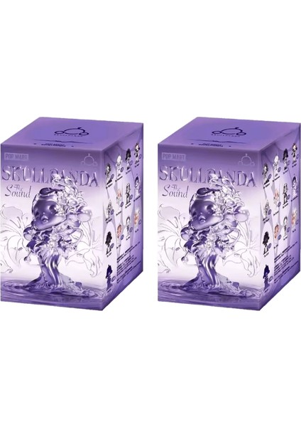 Anime Figürleri Pop Mart Skullpanda Ses Serisi Süper Sevimli Kör Kutu Mistery Caixa Aksiyon Figürü Çocuk Oyuncakları Noel Hediyesi Renk: Rastgele 1 Adet (Yurt Dışından)