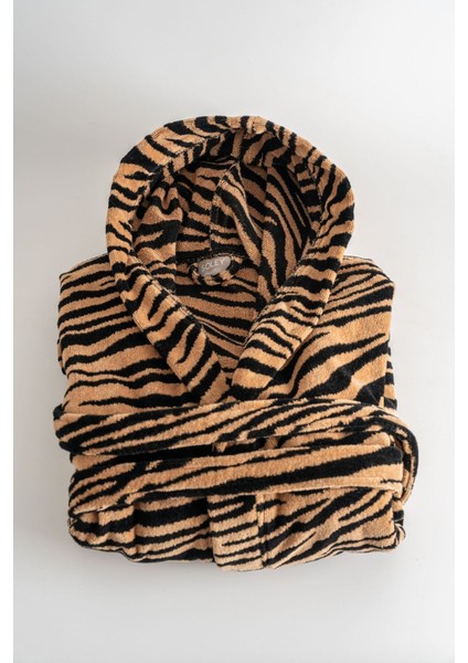 | Tiger | %100 Pamuk Kadife Kadın / Erkek (Unisex) Bornoz