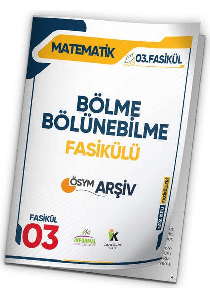 2025 Ales Matematik Kara Kutu Bölme Bölünebilme 3.fasikül Ösym Çıkmış Soru Bankası Modüler Set Çözüm