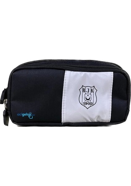 Beşiktaş Kartal Siyah Paraşüt Kalem Çantası 23304
