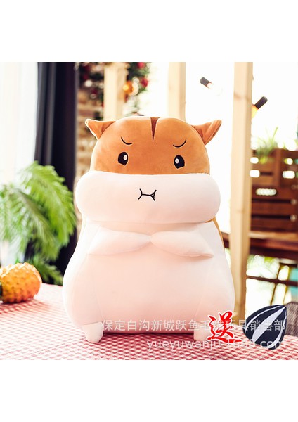 Hamster Bebek Peluş Oyuncak Yastık Bebek Bez Bebek Yumuşak ve Rahat Çocuklar Için Kız Arkadaş Doğum Günü Hediyesi (Yurt Dışından)
