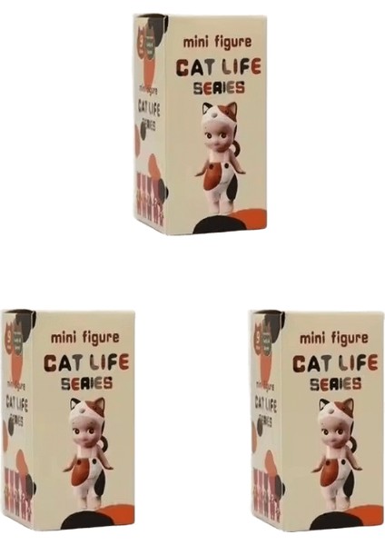 Kawaii Sonny Angel Miyav Günlük Serisi Kör Kutu Oyuncak Kedi Chiu Oyun Bebek Masaüstü Dekorasyon Aksiyon Figürleri Çocuk Hediyerenk: A (Yurt Dışından)