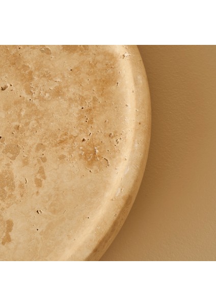Ephesus Traverten Sunum Standı Naturel (25 cm )