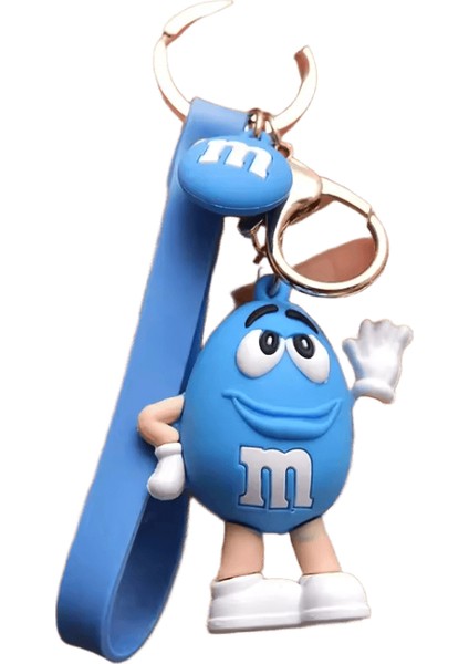 Karikatür Reçine Çikolata Fasulye Anahtarlık Reçine Bebek Çift Anahtarlık Erkek Kadın Takı Çanta Kolye Güzel Anahtarlık 2024 (Yurt Dışından)