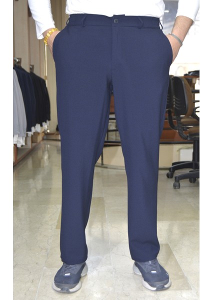 Manjogger Bez Ayağı Jogger Pantolon Lacivert