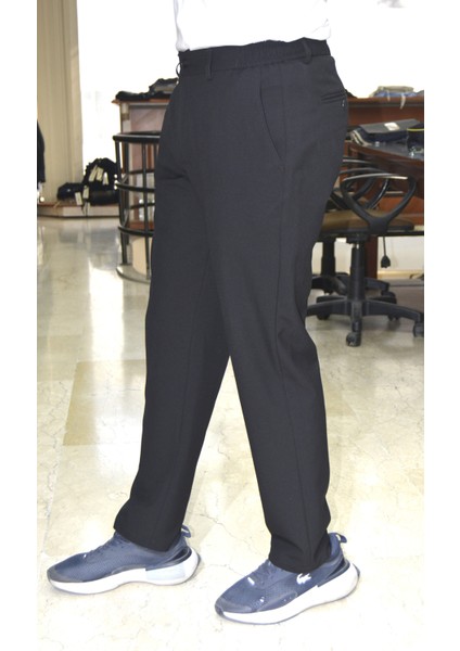 Manjogger Bez Ayağı Jogger Pantolon Siyah