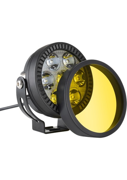 Motosiklet LED Sis Farı Yüksek Performans Metal Gövde D7 LED Enduro Gs Serileri Uyumlu 2 Adet Set modelleri