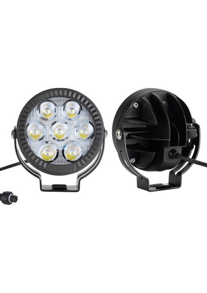 Motosiklet LED Sis Farı Yüksek Performans Metal Gövde D7 LED Enduro Gs Serileri Uyumlu 2 Adet Set fırsatları