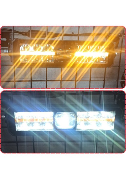 Off-Road Premium 30 cm Tampon Kaput LED Bar Beyaz Işık Projektör Drl Gündüz LED Metal Gövde 12-24V fiyatları