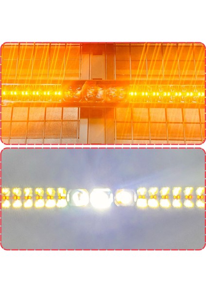Off-Road Premium Tavan LED Bar 105 cm Beyaz Işık Projektör Drl Gündüz LED Metal Gövde 12-24V fiyatları