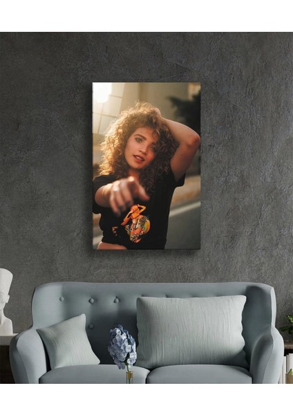 Kıvırcık Kadınlar Cam Tablo Curly fiyatları