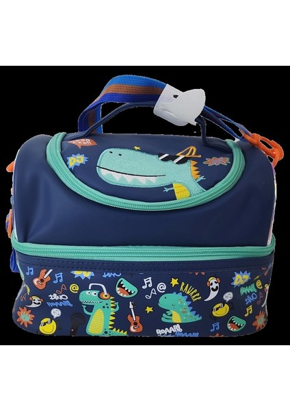 Beslenme Çantası Dinazor Lacivert