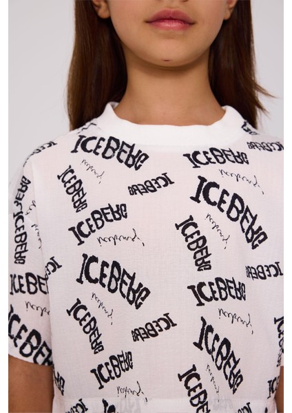Bg Store Kız Çocuk Beyaz Tshirt modelleri
