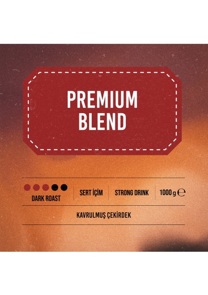 Premium Espresso Blend Filtre Kahve 1000 Gr.