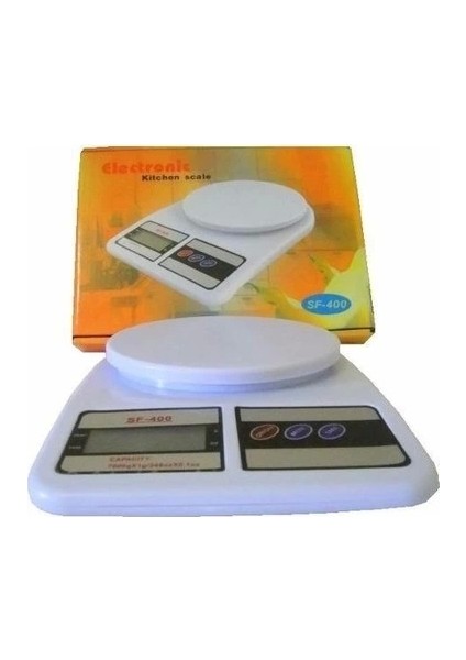 Dijital Hassas LCD Ekran Terazi 10 kg gr SF-400 (4172)