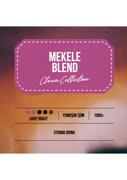 Mekele Blend Öğütülmüş Espresso Kahve 1000 Gr.
