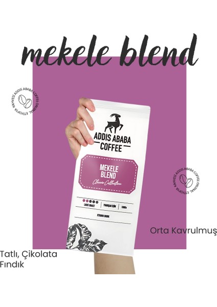 Mekele Blend Öğütülmüş Espresso Kahve 1000 Gr.