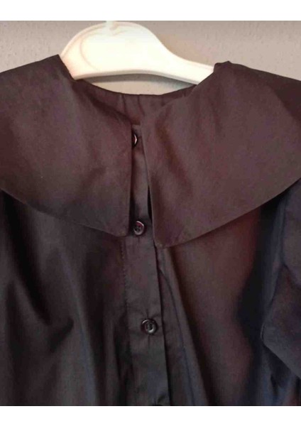 Kız Çocuk Gömlek Kısa Kollu Siyah fırsatları