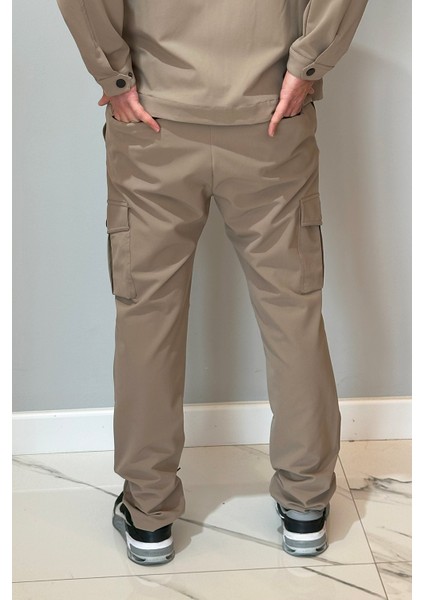 Erkek Çıtçıtlı Pantolon 24720 Bej modelleri